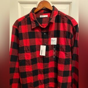 Sonoma Red and Black Checkered Men's Shirt